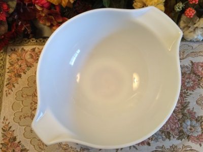 画像4: パイレックス　ミルクグラス　フォレストファンシー　シンデレラボウル(LL)　4リットル　製品番号464