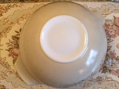 画像5: パイレックス　ミルクグラス　フォレストファンシー　シンデレラボウル(LL)　4リットル　製品番号464