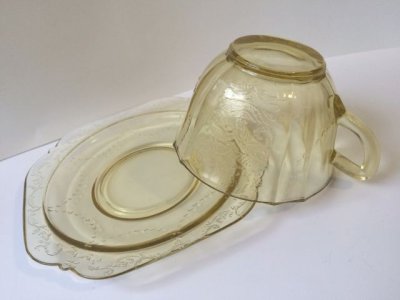 画像4: フェデラル マドリッド（オリジナル）　アンバー　カップ＆ソーサー