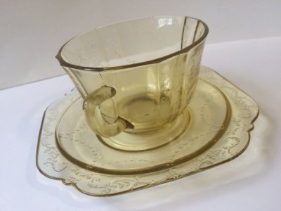 画像3: フェデラル マドリッド（オリジナル）　アンバー　カップ＆ソーサー