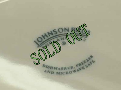 画像2: sold ジョンソンブラザーズ　新品ブルーウイロー　ミニオーバルプラッター/楕円プレート