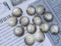 NEW Vintage Button Marble 13pc