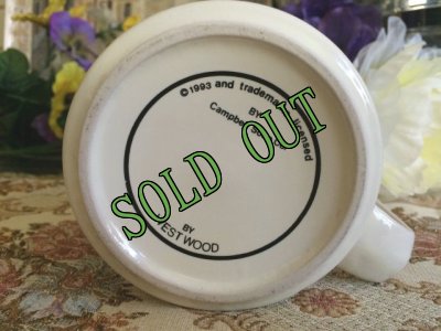 画像6: sold キャンベル スープマグ 1993年 ピー・スープ（ウエストウッド社）