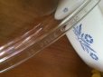 画像13: sold コーニングウェア ブルーコーンフラワー 超耐熱ガラス食器パイロセラム1 3/4クウォート（約1660ml）ソースパン パイレックス製ガラス蓋付