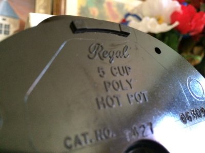 画像5: 1970年代 リーガルポリーパーク 電気ポット(５カップ）