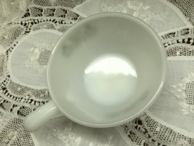 画像3: ＊ファイヤーキング ミルクグラス メドウグリーン・フレンチ（ワンハンドル）キャセロール