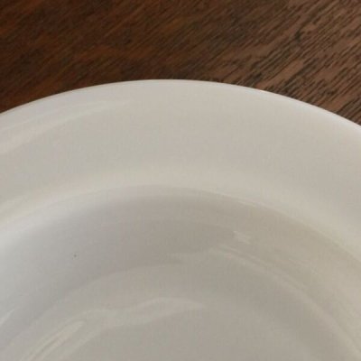 画像5: パイレックス英国JAJ　テーブルウェア　ミルクグラス・ホワイト スープボウル