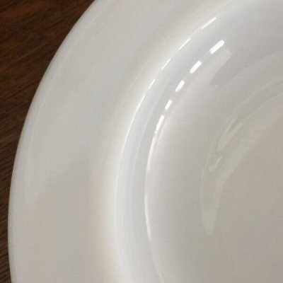 画像6: パイレックス英国JAJ　テーブルウェア　ミルクグラス・ホワイト スープボウル