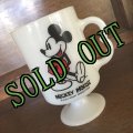 sold ディズニー・プロダクション ミッキーマウス　ミルクグラスマグカップ