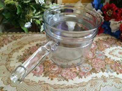 画像3: パイレックス フレームウェア ダブルボイラー 惜しいセット