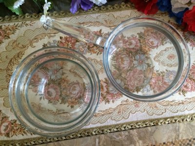 画像8: パイレックス フレームウェア ダブルボイラー 惜しいセット