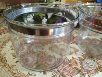 画像11: パイレックス フレームウェア ダブルボイラー 惜しいセット