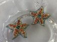 画像2: sold AVON KJL Vintage Rine Stone Starfish Earring (2)
