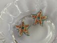 画像9: sold AVON KJL Vintage Rine Stone Starfish Earring