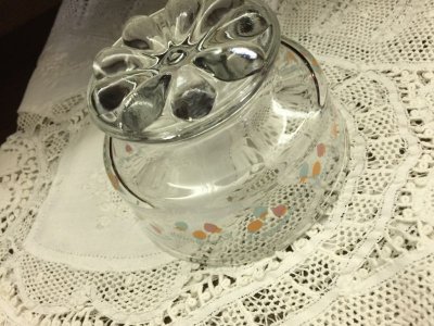 画像7: ＊ビンテージ　パステル・ストロベリー　シャーベットグラス