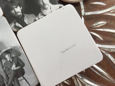 画像5: 新品　ビートルズ・マグネット　白黒　5pc セット　＃１