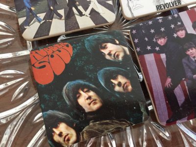 画像5: 新品　ビートルズ・マグネット　LPジャケット等　4pc セット　＃4