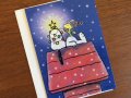 Vintage ピーナッツ　未使用　クリスマス・カード　封筒付　#01