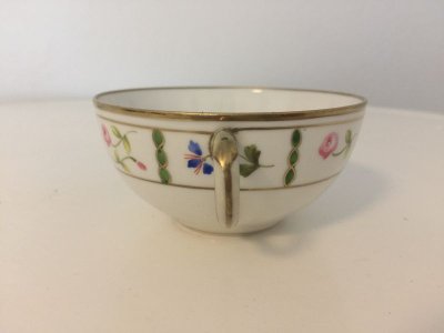 画像5: 里帰りオールドノリタケ　1912年　グリーン・マロン印　カップ＆ソーサー