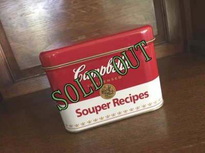 画像2: sold キャンベル　スープレシピ用　レシピ・ボックス