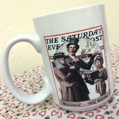 画像5: ノーマン・ロックウェル　2006年クリスマス・マグ　サタデーイブニングポスト（1919年 1921年 1923年）コレクション
