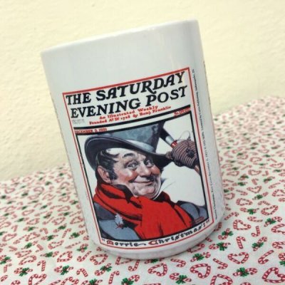 画像3: ノーマン・ロックウェル　2006年クリスマス・マグ　サタデーイブニングポスト（1919年 1921年 1923年）コレクション