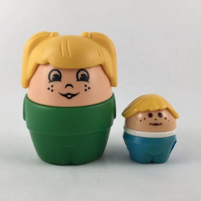 画像7: フィッシャープライス リトルピープルラージサイズ 金髪の女の子