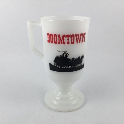 画像3: ＊ビンテージ　ミルクグラス 　ブームタウン　カジノ ホテル マグ
