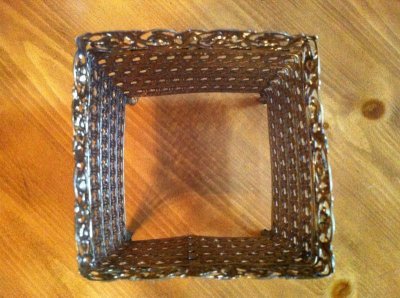 画像4: ビンテージ・ゴールドメタル・フィリグリー　ティッシュボックス・カバー  AS IS