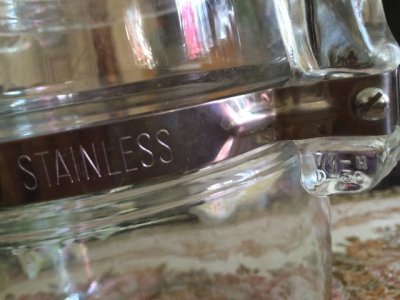 画像7: パイレックス　フレームウェア　　９カップ・パーコレーター　ガラスバスケット＆ポンプ付フルセット