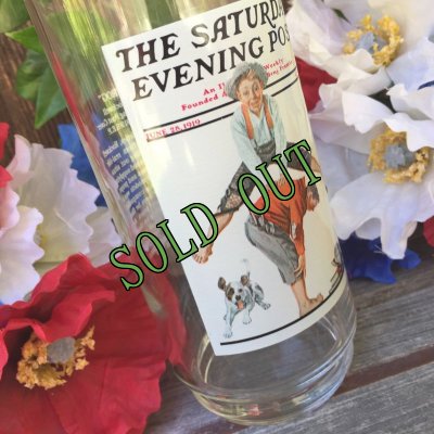 画像1: sold ノーマン・ロックウェル　「サタデー・イブニング・ポスト」グラスウェア・コレクション　馬飛び