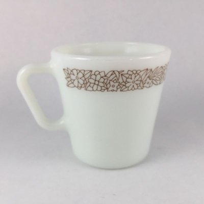 画像3: パイレックス　ミルクグラス　ウッドランド　マグ