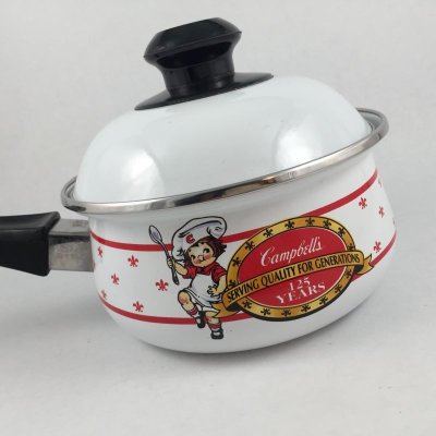画像10: ＊キャンベル スープ 1991年（ギブソン社) 125周年記念 なべ インドネシア製 フタ付