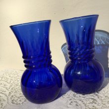 他の写真1: ファイヤーキング　コバルトブルー　スワール　花瓶
