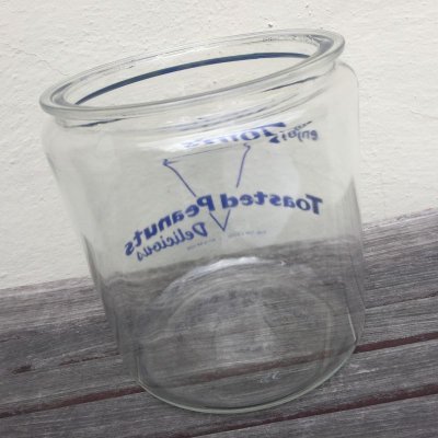 画像5: トムズ・ロースト・ピーナッツ　カウンターディスプレー用ガラスジャー（大）青文字　1920〜60年代　コレクティブル非売品　