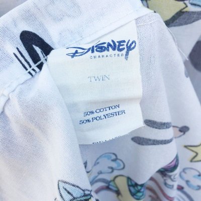 画像7: ディズニー　ミッキー&ミニー　サイクリング/自転車　ツインサイズ　フラットシーツ