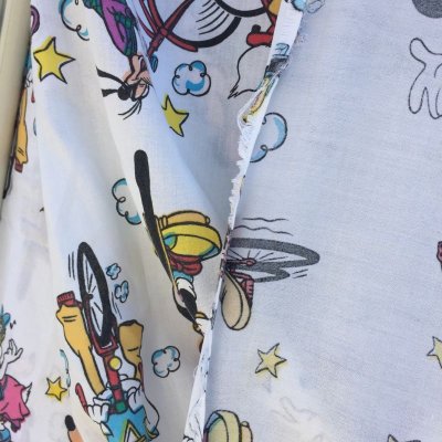 画像6: ディズニー　ミッキー&ミニー　サイクリング/自転車　ツインサイズ　フラットシーツ