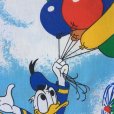 画像9: ディズニー　ミッキー&ミニー&　気球/風船　ツインサイズ　フラットシーツ