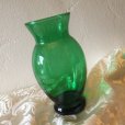画像1: ファイヤーキング　フォレストグリーン（1950年〜1965年）花瓶　未使用品？！ (1)