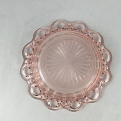 画像5: ＊ファイヤーキング/アンカーホッキング　オールドコロニー・ピンクグラスレースエッジ シリアルボウル