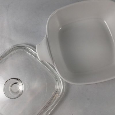 画像4: コーニング スパイスオブライフ　エシャーロット ミニキャセロール/プティパン 415ml グラス・フタ付 難あり