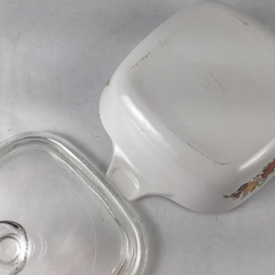 画像5: コーニング スパイスオブライフ　エシャーロット ミニキャセロール/プティパン 415ml グラス・フタ付 難あり