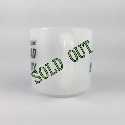 画像2: sold ＊フェデラル　悪い奴・ミルクグラス マグカップ