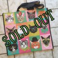 sold 新品　特大サイズ　エコバッグ キャット・猫柄