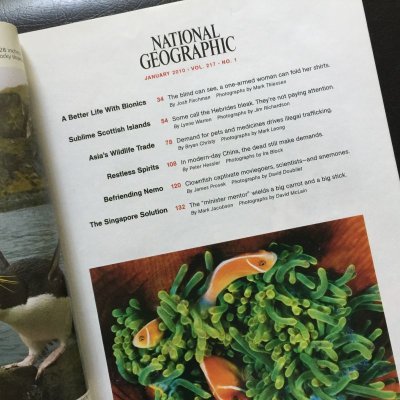 画像7: 雑誌 ナショナルジオグラフィック 2009〜2010年　５冊セット