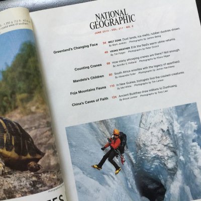 画像11: 雑誌 ナショナルジオグラフィック 2009〜2010年　５冊セット