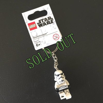 画像1: sold レゴ　新品キーチェーン　スターウォーズ　ストームトルーパー