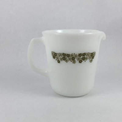 画像8: パイレックス ミルクグラス スプリングブロッサムクレイジーデイジー シュガー&クリーマー