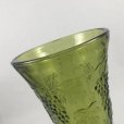 画像8: ＊インディアナグラス　オリーブグリーン ハーベストグレープ　花瓶（小）