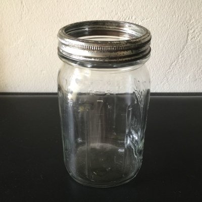 画像8: ビンテージ・ボール・メイソンジャー　ワイド・マウス（32オンス）＋新品ステンレス蓋　1930'-50'